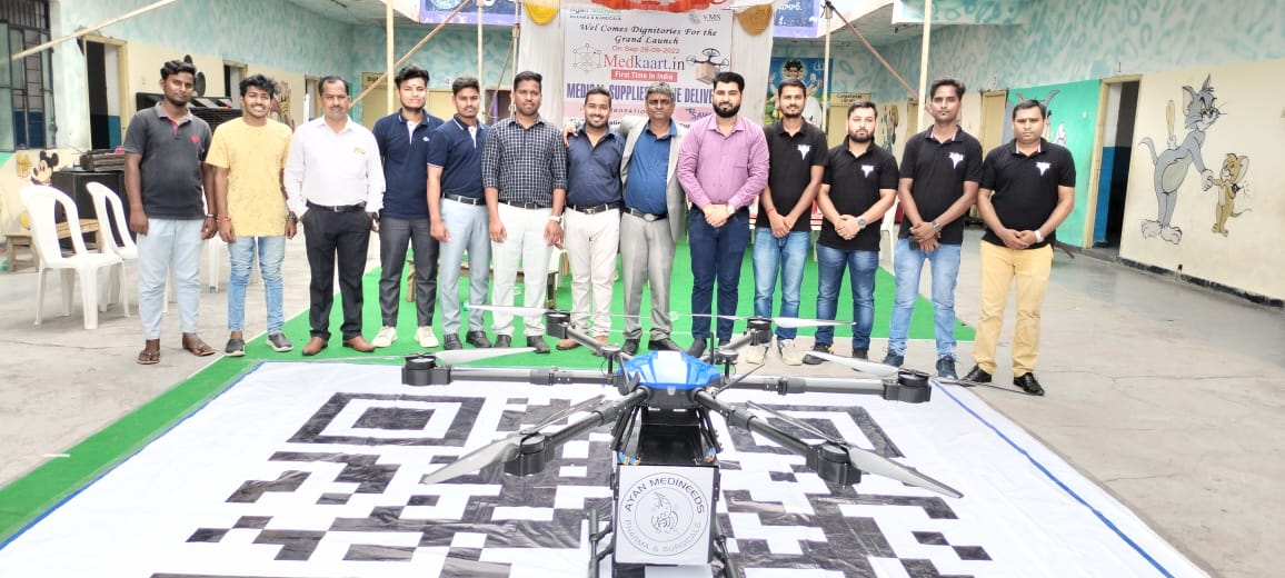 TSAW_Droneco_Drone_Delivery_Nizamabad
